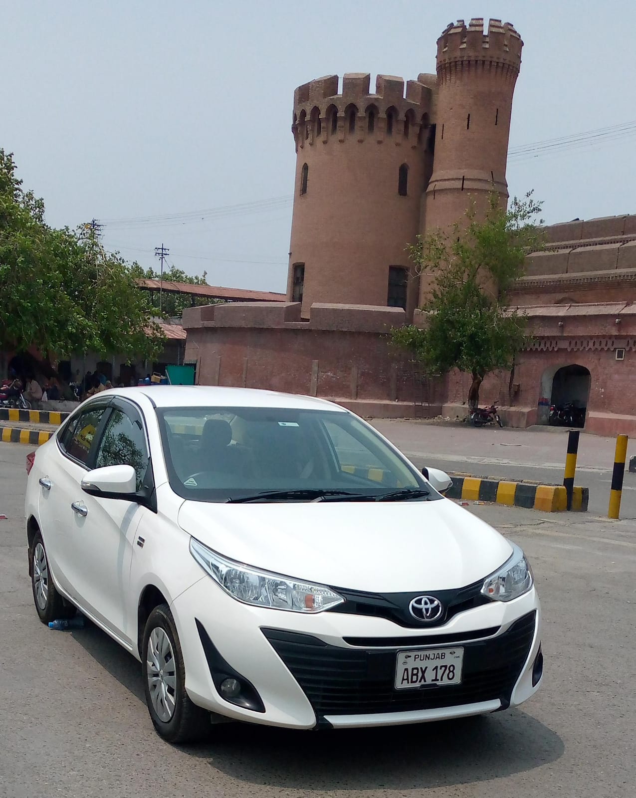 Toyota Yaris rent in Lahore