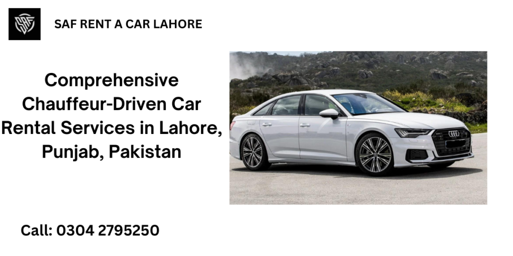 rent a car lahore